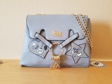 Borsa a tracolla Secret Pon-Pon grigia