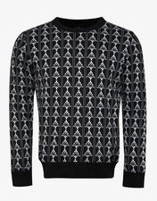 Felpa nera marcelo burlon - nera,