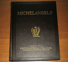 TRECCANI Pittura Italiana MICHELANGELO un volume in pelle - 2015