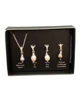 Avon Silver Tone Necklace With