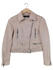 ZARA giacca di pelle da donna