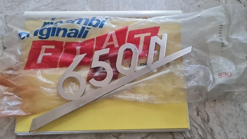 Sigla modello fiat 650 - fiat,