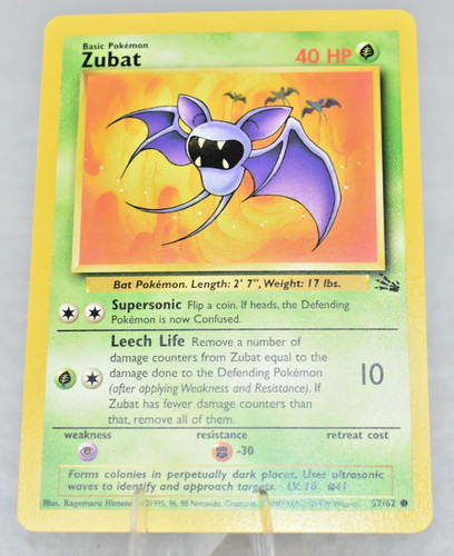 Pokémon tcg zubat - pokémon,
