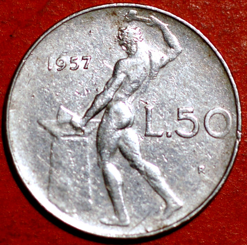 Italy lire 1957 - 1957, 95.1