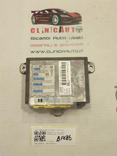 Centralina airbag per honda - airbag,