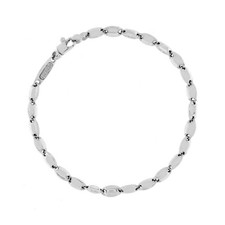 Men's 18k White Gold Bracelet