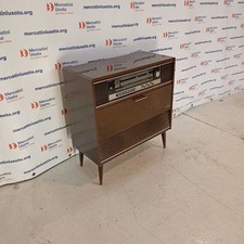 Mobile Radio Giradischi Grundig Como 8 Vintage Funzionante Germania Desing 1973