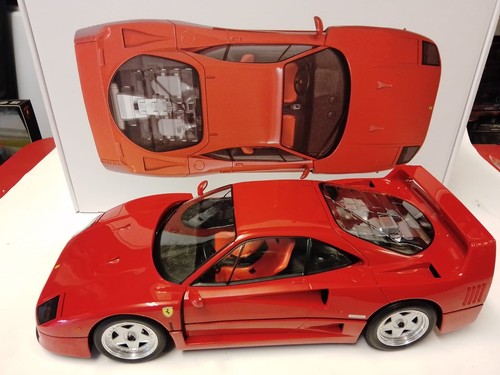 Norev ferrari f40 red 1987 - norev,