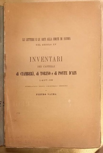Vayra inventari dei - p.,