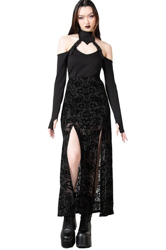 Maxi gonna killstar carica - killstar,