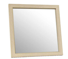 SPECCHIO DA PARETE ROVERE CORNICE LEGNO MDF MURO CLASSICO MODERNO 30*30 cm