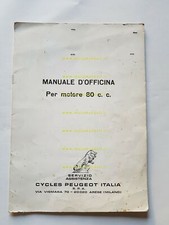 Peugeot motore 80 scooter anni 80 manuale officina originale italiano 