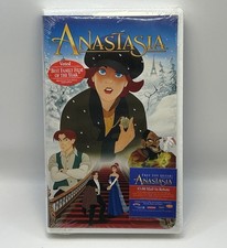 Anastasia - New Sealed VHS 1998 Video Tape Animation VTG Clamshell Hype Stickers