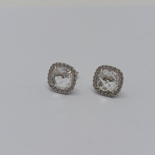 Orecchini bottone oro - a,