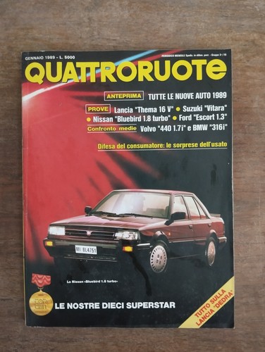 1989 quattroruote gennaio - quattroruote,
