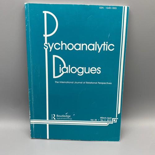 Psychoanalytic dialogues vol - dialogues,
