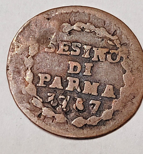 Sesino parma 1777 rame - di,