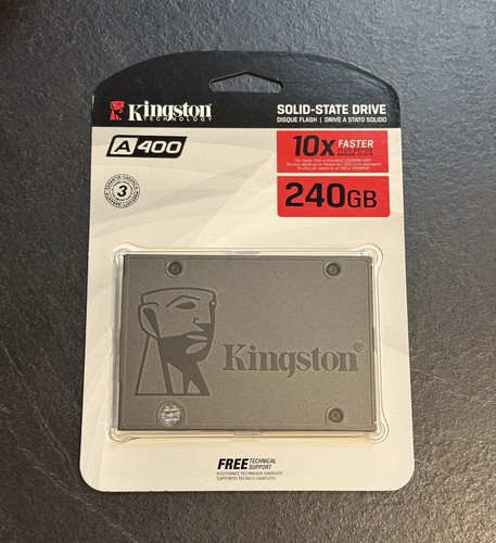 Kingston a400 ssd 240gb sata - kingston,