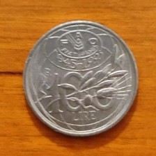 Moneta da 100 Lire per i 50 Anni Della Fao. Del 1995. Rara