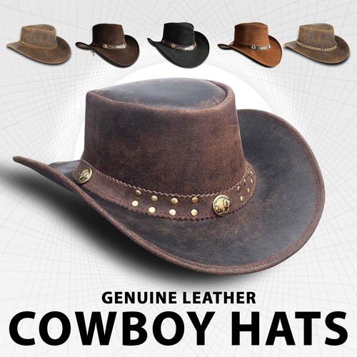 Cappello cowboy uomo vera - cappello, da