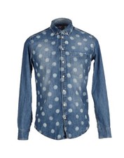 Camicia jeans msgm milano - jeans,