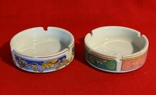 🟡  POSACENERE PORTACENERE ASHTRAY DIPINTO A MANO EPOCA 900- A-109-