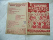 MUSICAL SHEET MUSIC THE DRUM