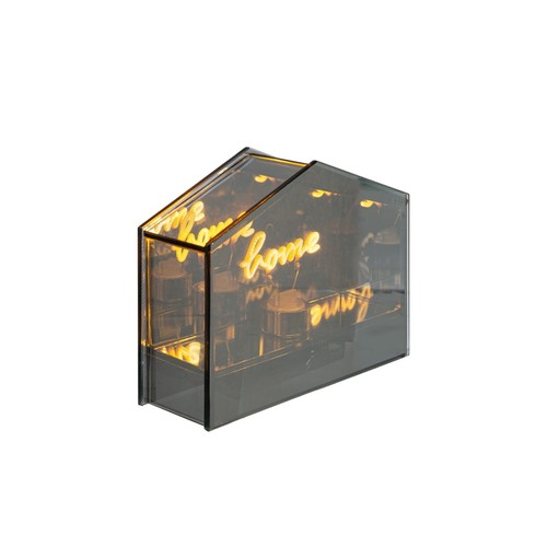 Lampada led vetro fumé - lampada,