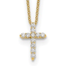Collana con ciondolo croce di