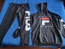 Completo uomo FILA felpa+pantalone tuta (Taglia L)