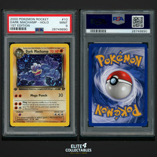 Dark Machamp 10/82 Holo 1st