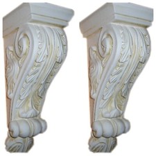 2 x consolle per camino mobili antichi in pietra consolle da parete consolle da parete consolle in marmo barocco