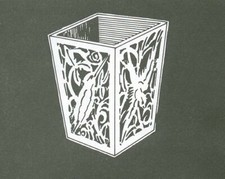 DISEGNO PER LA COSTRUZIONE DI UN CESTELLO CON IL TRAFORO DELLA AMATI COD. 355