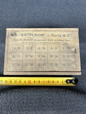 Rare Boîte Bois Excelsior