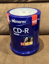 Confezione da 100 CD-R Memorex