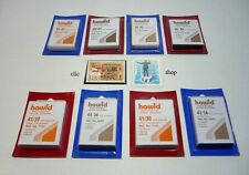 TASCHINE PER FRANCOBOLLI A SCELTA FONDO NERO O TRASPARENTE 2. PARTE