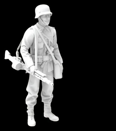 Wwii tedesco mg gunner - 1/35,