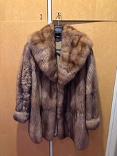 Pelliccia Martora Canadese Pelli Intere 