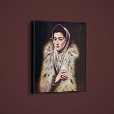 El Greco - Signora con