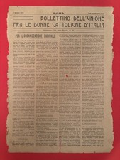 1918 Bollettino DONNE