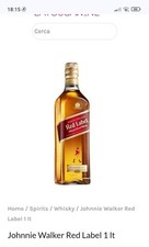 Red Label Wisky.Johnny Walker Lt 1