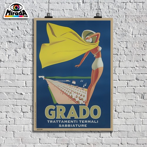 Poster vintage grado - vintage,