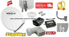 Kit sat parabola acciaio - kit, sat: