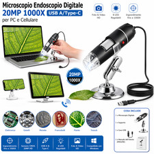 Microscopio Digitale USB 1000X