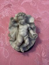 bambino Gesù per presepe statuetta in resina vintage  G. Ruggeri 12x10x10h cm