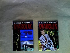 Lotto 2 pezzi Diabolik