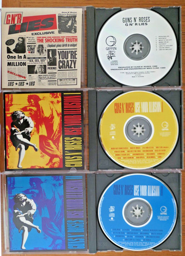 Guns roses cd made in - 3x,