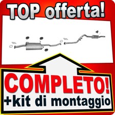 Scarico Completo per HYUNDAI H200 2.5 TDi 99CV 2001-2005 BUS Marmitta