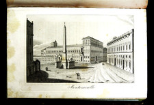 1834:ROMA,VEDUTA DI PIAZZA