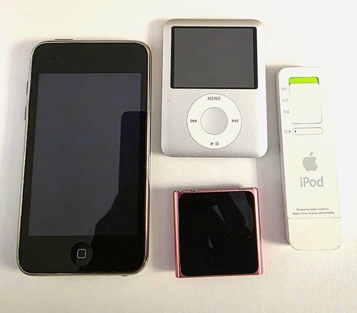 Lot vintage apple ipods - lot,